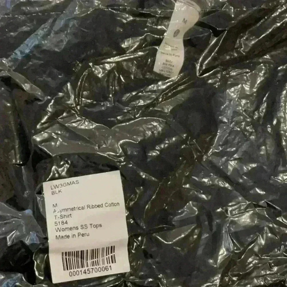 Lululemon 🍋 Asymmetrical  Ribbed Cotton T-Shirt - Picture 5 of 5